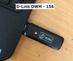 مودم سیم کارتی 3G HSUPA USB زین Zain مدل DWM-156