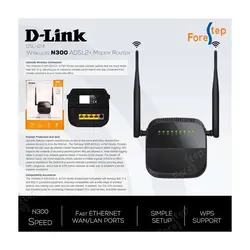 مودم +ADSL2 دی-لینک مدل D-Link DSL-124 گارانتی آونگ