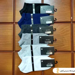 جوراب زنانه مچی ساده نخ پنبه اعلا Kara baft