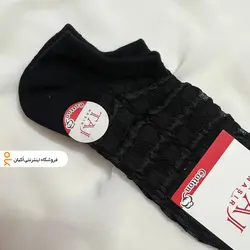 جوراب زنانه مجلسی لمه و رینگی مشکی | فروشگاه اینترنتی اکیان