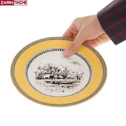 پیش دستی میوه خوری چینی زرین مدل ویلیج