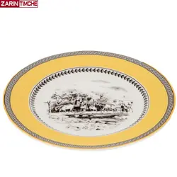 پیش دستی میوه خوری چینی زرین مدل ویلیج