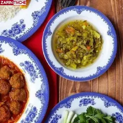 پیاله ماست خوری چینی زرین مدل فلورانس