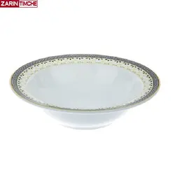 پیاله ماست خوری چینی زرین مدل ویلیج