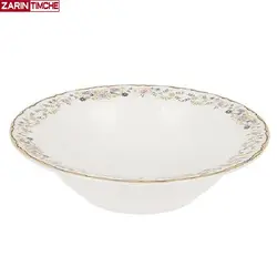 پیاله ماست خوری چینی زرین مدل گلستان
