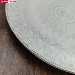 پیش دستی میوه خوری چینی لورین قالب سفیر مدل کارن