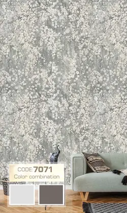 کاغذ دیواری پلوتونیوم کد 7071