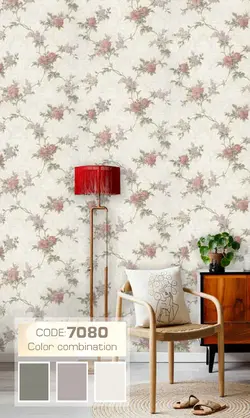 کاغذ دیواری پلوتونیوم کد 7080