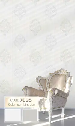 کاغذ دیواری پلوتونیوم کد 7035