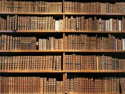 پوستر دیواری طرح کتابخانه کد 31445
