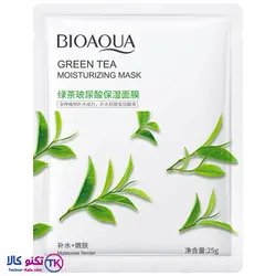 مشخصات، قیمت و خرید ماسک ورقه ای پپتاید و چای سبز بیوآکوا - فروشگاه اینترنتی تکنو کالا