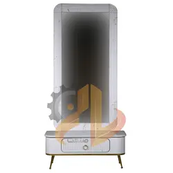 ست آینه و کنسول آرایشگاهی سالن صنعت مدل جانا