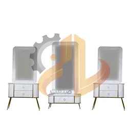 ست آینه و کنسول آرایشگاهی سالن صنعت مدل پادیا