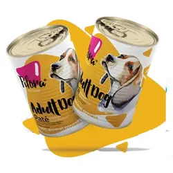 کنسرو سگ نژاد متوسط برند فیفورا Fifora با طعم مرغ وزن ۴۰۰ گرمی | هایپرپت