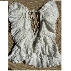 بلوز سوزن دوزی فانتزی ZARA