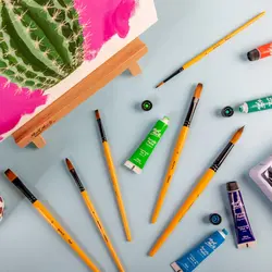 سری شش تایی قلموی مونمارت با موی مصنوعی - BMHS0017