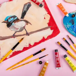 سری شش تایی قلموی مونمارت با موی مصنوعی - BMHS0017