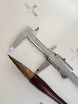 قلموی چینی با موی گرگ - سایز بزرگ