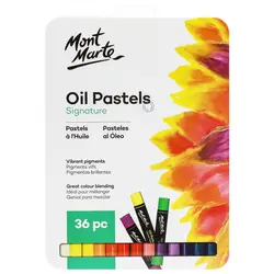 پاستل روغنی - ۳۶ رنگ با جعبه فلزی - کد MMPT0018