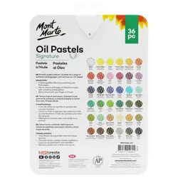 پاستل روغنی - ۳۶ رنگ با جعبه فلزی - کد MMPT0018