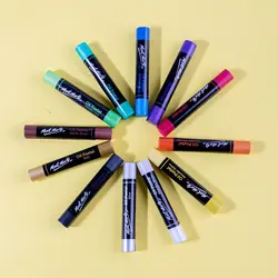 پاستل روغنی متالیک مونمارت - ۱۲ رنگ - کد MMPT0039