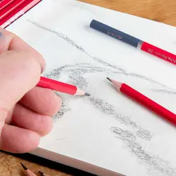 سری ۱۲تایی مداد طراحی مونمارت با جعبه فلزی – کد MPN0114