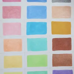 آبرنگ متالیک ۱۸ رنگ مونمارت - کد PMHS0085