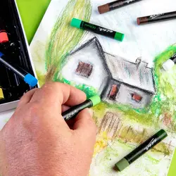 پاستل روغنی مونمارت - ۲۴ رنگ - کد MMPT0014