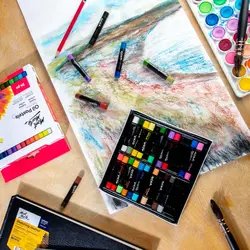 پاستل روغنی مونمارت - ۲۴ رنگ - کد MMPT0014