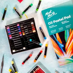 پاستل روغنی مونمارت - ۲۴ رنگ - کد MMPT0014