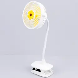 پنکه شارژی گیره ای Beijiaju BJJ808-1 رنگ سفید