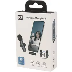 ست میکروفن بی سیم مدل F3 TypeC