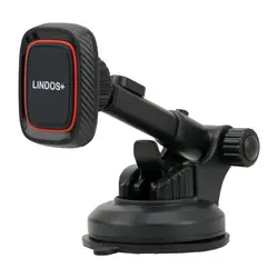 پایه نگهدارنده گوشی موبایل مگنتی Lindos Plus HL-01