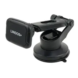پایه نگهدارنده گوشی موبایل مگنتی Lindos Plus HL-03