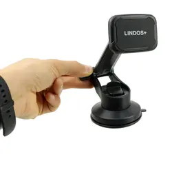 پایه نگهدارنده گوشی موبایل مگنتی Lindos Plus HL-03