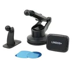 پایه نگهدارنده گوشی موبایل مگنتی Lindos Plus HL-03