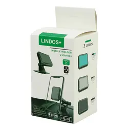 پایه نگهدارنده گوشی موبایل مگنتی Lindos Plus HL-03