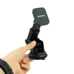 پایه نگهدارنده گوشی موبایل مگنتی Lindos Plus HL-04
