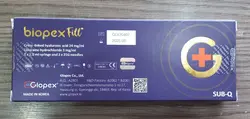 فیلر بایوپکس Biopex filler SUB-Q | خرید+قیمت فیلر بایوپکس Biopex filler SUB-Q | آرمیا آزما 1402