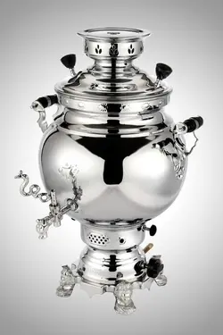 سماور ونوش 10 لیتری روسی ساده A87
