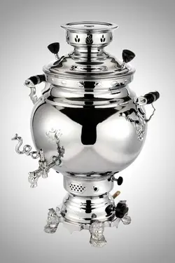 سماور ونوش ۶ لیتری روسی ساده A2
