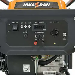 موتور برق هواسدان 9 کیلووات H10000D-G - سایت مرجع قیمت-فروش موتور برق-تیلر-بازرگانی اعتصامی