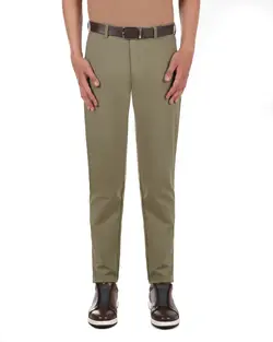 شلوار کتان اسلیم فیت سدری TC2 بازلی