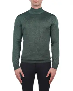 بافت یقه‌7‌سانت سبز F28 بازلی