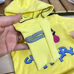 هودی شلوار دخترانه مدل فینگردار