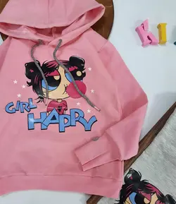 هودی شلوار دخترانه مدل فینگردار