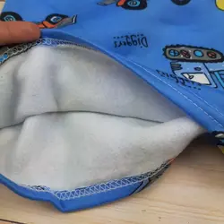 بلوز و شلوار پسرانه توپنبه ای وارداتی طرح ماشین راه سازی