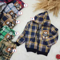 سویشرت چهارخونه تدی