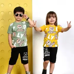 بلوز شلوارک اسپرت تدی