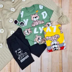 بلوز شلوارک اسپرت تدی